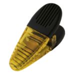 Black/Translucent Yellow Custom Magnetic Memo Holder / Clip
