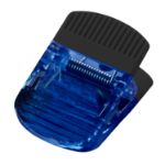 Black/Translucent Blue Jumbo Magnet Clip - Powerful Magnetic Clips