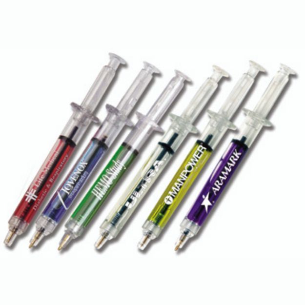 Syringe Pens with Custom Imprint