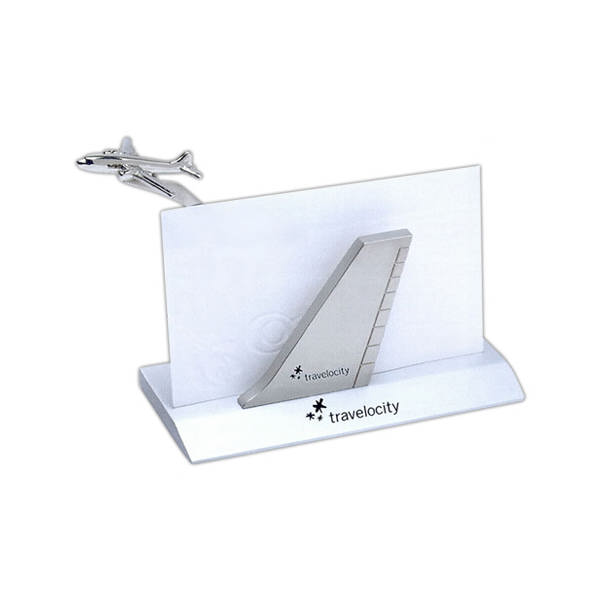Airplane Desk Business Card Holders Aviation Promotional Items Adco