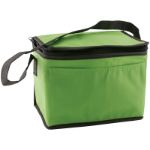 Lime green logo small cooler