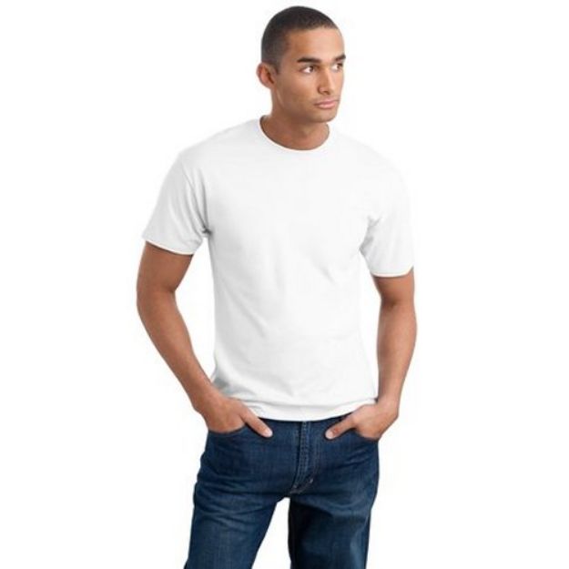 Port and Company 100% Cotton Basic White Custom T-Shirts