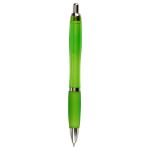 Scripto Score Click Promotional Pens in Lime Green