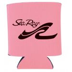 Pink custom can cooler