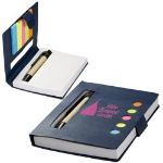 Blue Eco Stowaway Sticky Jotter with Pen