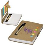 Natural Eco Stowaway Sticky Jotter with Pen