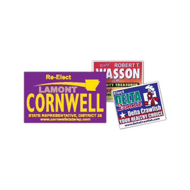 Campaign Poster Lawn Signs 14" x 22"