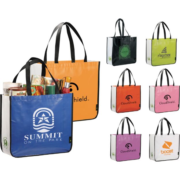 Laminated Non-Woven Large Shopper Tote Bags
