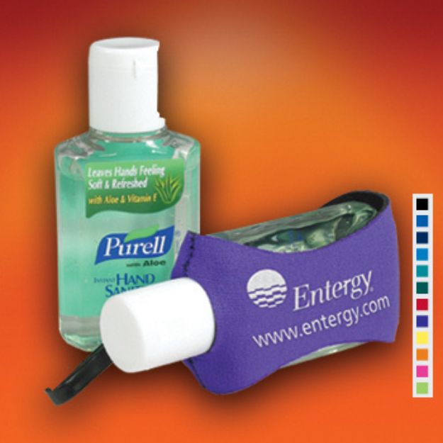 Custom Purell Brand Hand Sanitizers with Clip