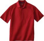Ash City Red Custom Polo Shirt