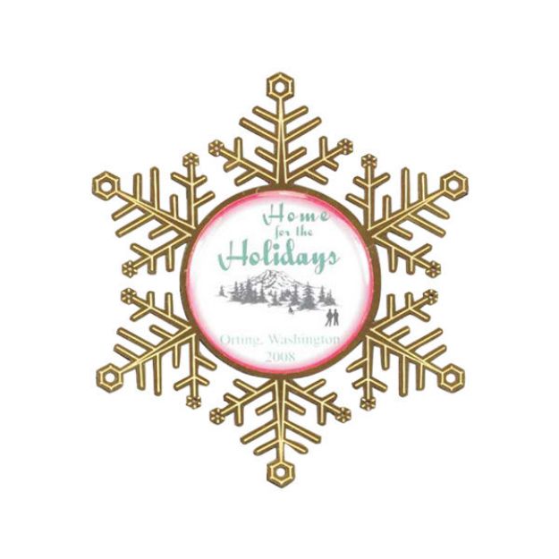 Snowflake Holiday Ornament Free Rush