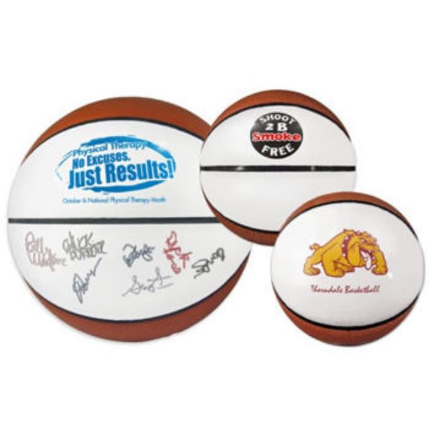 Signature Mini and Spalding Basketballs