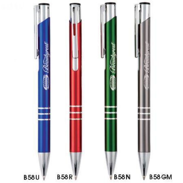 Aura Comfort Aluminum Ballpoint Pen