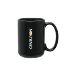 Black sale large customized coffee mugs