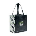 Laminated Tote Bag - Black