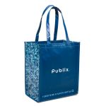 Laminated Tote Bag - Blue