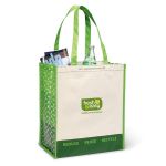 Laminated Tote Bag - Green