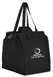 The Claw Shopping Cart Reusable Bag in Black