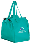 The Claw Shopping Cart Reusable Bag in Teal