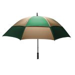 Hunter and Khaki Golf Umbrella