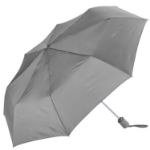 Executive Mini Folding Umbrella Auto Open and Close in Gray