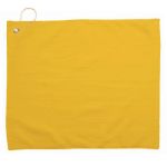 Gold Soft Touch Bargain Golf Towels - 15" x 18"