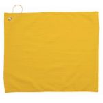 Gold Soft Touch Bargain Golf Towels - 15" x 18"