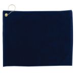 Navy Soft Touch Bargain Golf Towels - 15" x 18"