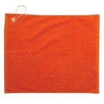 Orange Soft Touch Bargain Golf Towels - 15" x 18"