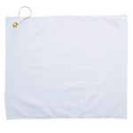 White Soft Touch Bargain Golf Towels - 15" x 18"