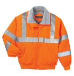 Safety Challenger Jackets Port Authority in Safety Orange/Reflective