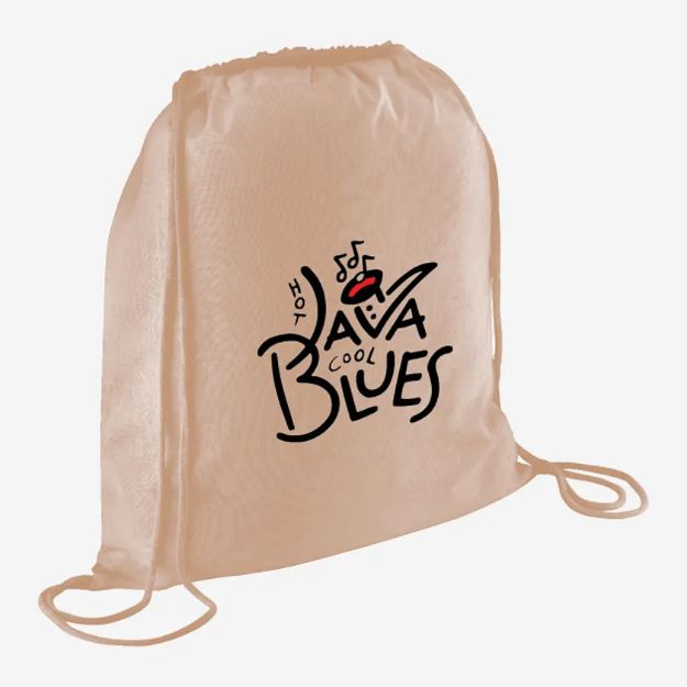 Cotton Drawstring Backpack