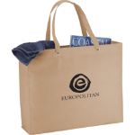 Wide Tote Bag with Grommets