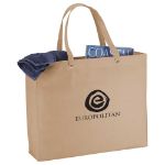 Kitchen Sink Tote Bag with Grommets - Non Woven Totes in Natural