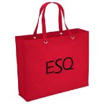 Kitchen Sink Tote Bag with Grommets - Non Woven Totes in Red