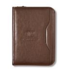Brown Executive Vintage Leather Padfolio customized with your logo by Adco Marketing