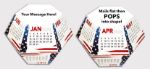 Stars and Stripes Calendar