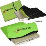 Lime Green Reversible Custom Laptop Sleeve