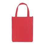 Atlas Small Grocery Tote Bags in Red