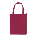Atlas Small Grocery Tote Bags in Burgundy