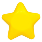 Star Stress Relievers in Yellow