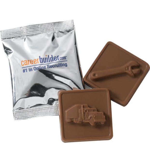 Molded Chocolate Squares
