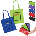 Zippin Custom Grocery Tote Bags Folding
