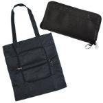 Zippin Foldable Tote Bag Black