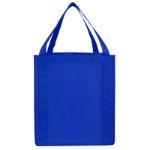 Jumbo grocery tote blue by Adco Marketing great for groceries or trade shows.