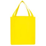 Yellow promotional grocery bag by Adco Marketing