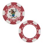 Custom Poker Chips in Red