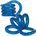 Translucent Blue Jumbo Tangle Puzzle Custom Imprinted