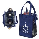 Royal Blue Super Snack Custom Wine & Lunch Bags customized with your logo by Adco Marketing