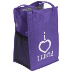 Grape Super Snack Custom Wine & Lunch Bags customized with your logo by Adco Marketing